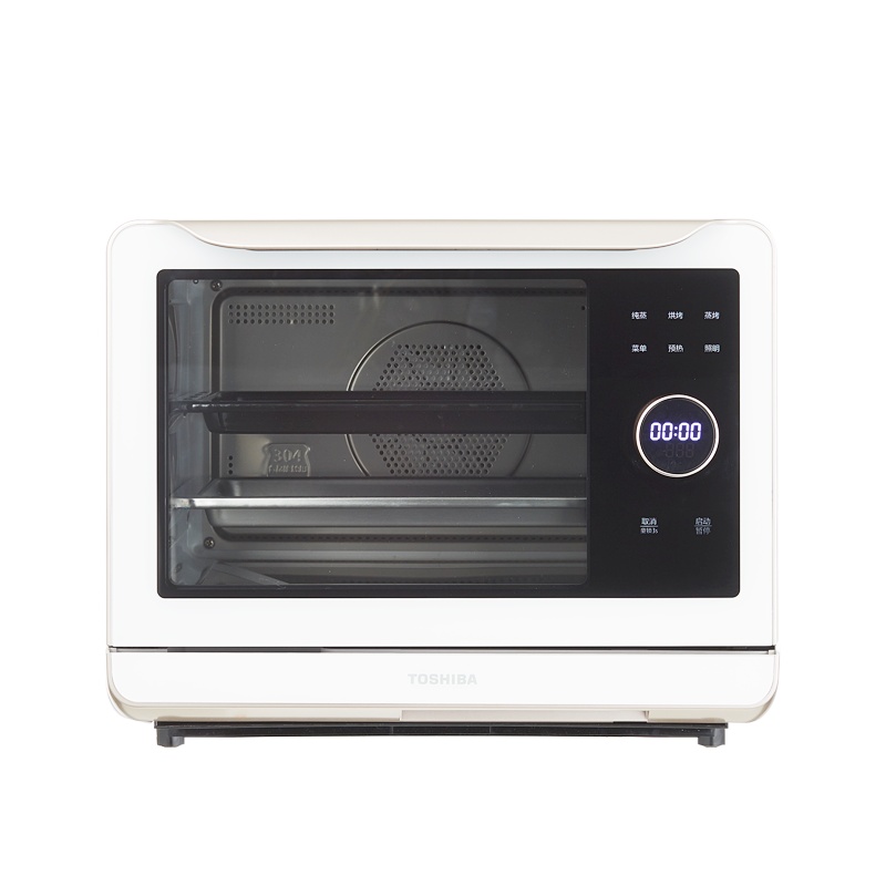 东芝(TOSHIBA) ER-TE7200 家用蒸烤箱 电烤箱 20升 空气炸 烘焙发酵 餐具消毒 多功能蒸烤一体