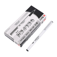 晨光(M&G)GP1390中性笔0.5mm12支/盒商务办公水笔签字笔学生考试用优品全针管黑色红色蓝色高颜值刷题笔水性笔