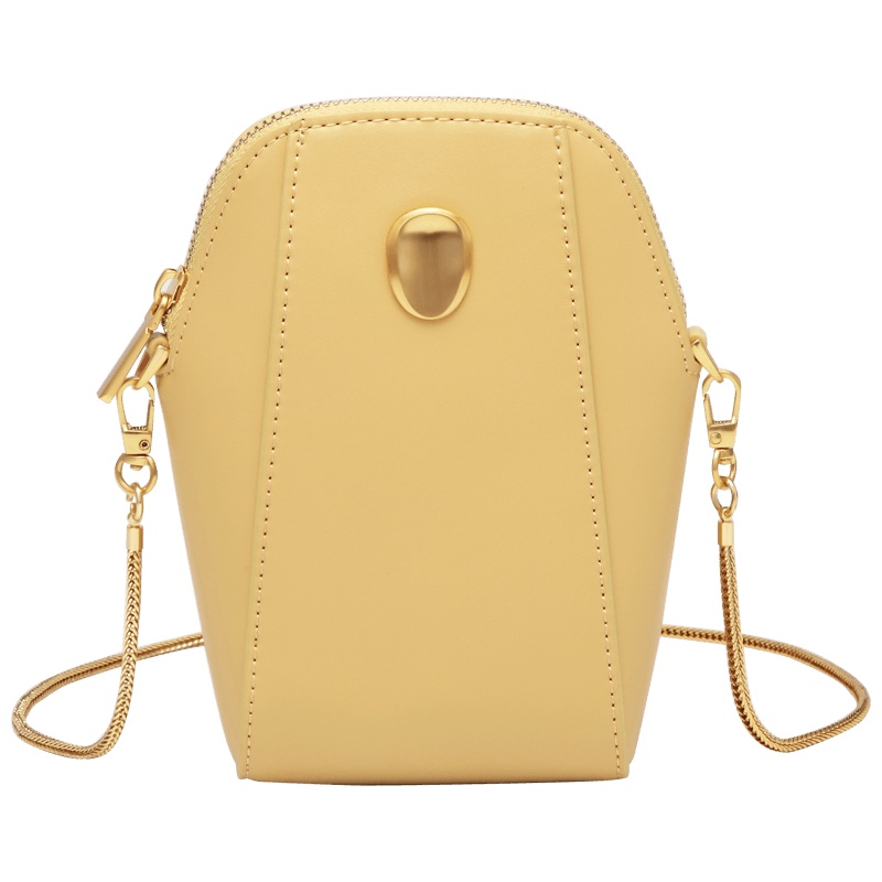 第九城（V.NINE） 包包女2019新款百搭潮流迷你链条手机包时尚小清新单肩斜挎包