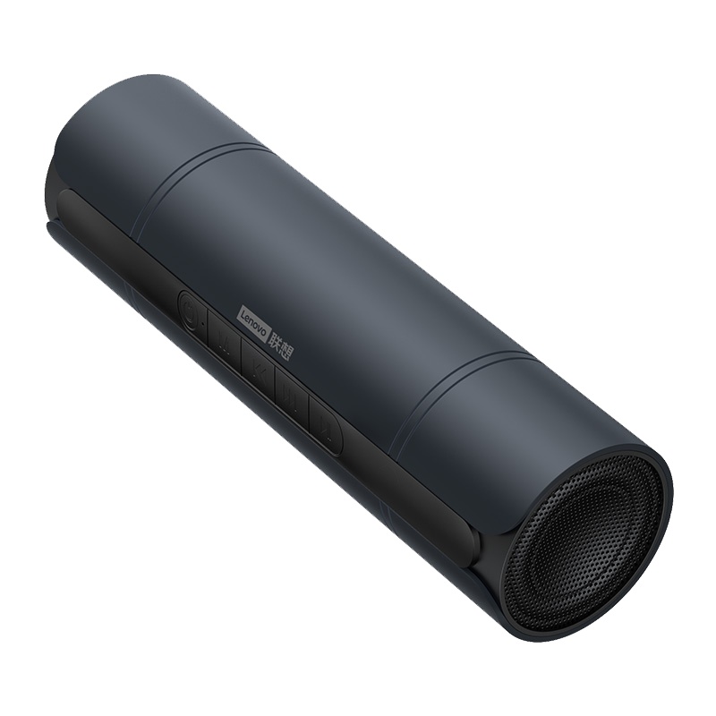 联想(Lenovo) L06 黑色 蓝牙音箱 按键版 无线超重低音炮电脑手机通用 3d环绕高音质播放器蓝牙5.0音响