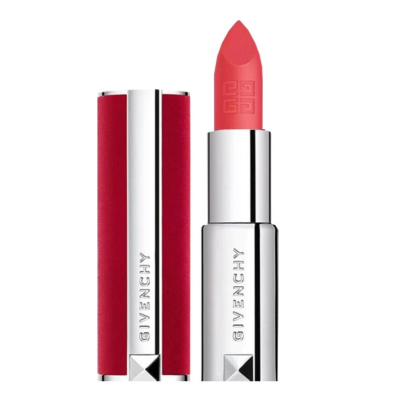 纪梵希(GIVENCHY)口红唇膏 高定香榭小羊皮美炸红丝绒口红唇膏3.4g N33#暖茶橘色