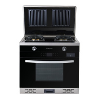 格林格GH-J03蒸烤一体成型集成灶 铝合金压铸 油烟分离器 烟灶联动