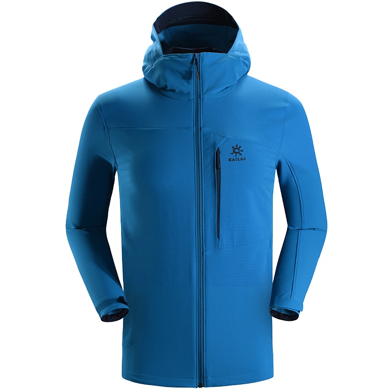 凯乐石 户外男款飞织轻量徒步软壳外套