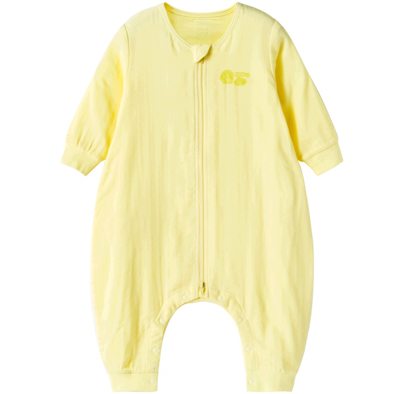 贝贝怡婴儿纯棉分腿睡袋三层纱布儿童防踢被宝宝用品181P404