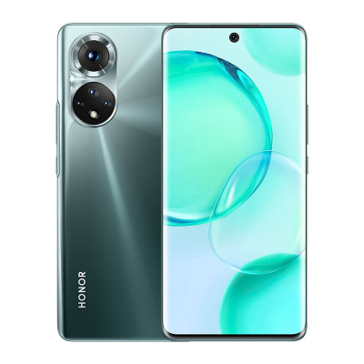 荣耀50 8GB+128GB 墨玉青 1亿像素超清影像 5G 6.57英寸超曲屏 66W超级快充 3200万像素高清自拍 全网通版