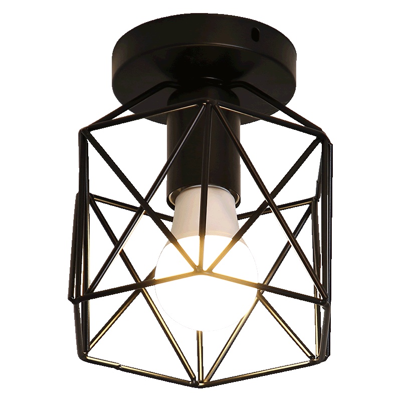 品拓(PINTUO) LED吸顶灯简约现代过道入户玄关灯家用铁艺现代走廊书房灯具12㎡