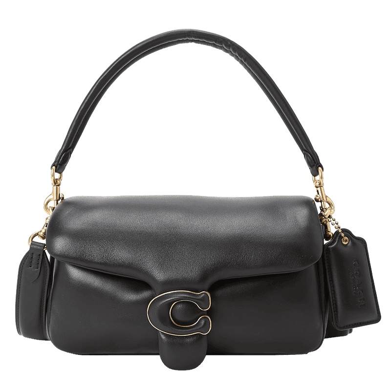 预订 COACH 蔻驰 TABBY C扣 光面皮 通勤肩背包C0772