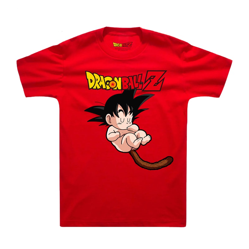 龙珠 永远的小悟空 红色T恤 XL