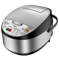 美的MB-FB40Simple302电饭煲 预约功能 炖煮饭锅微压 4L 底盘加热 不粘涂层内胆