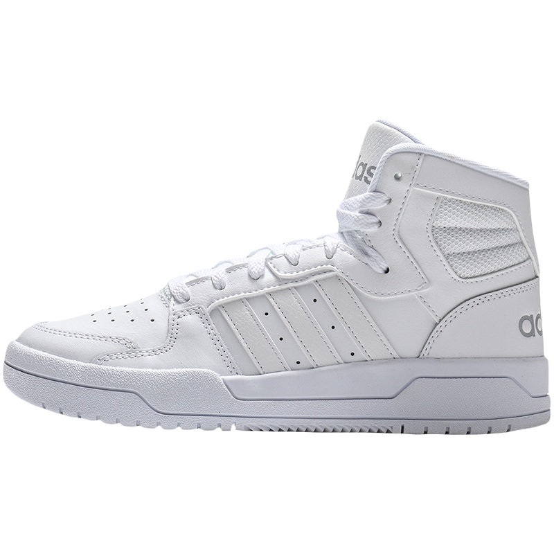 adidas阿迪达斯NEO女鞋运动鞋小白鞋高帮板鞋EG4341