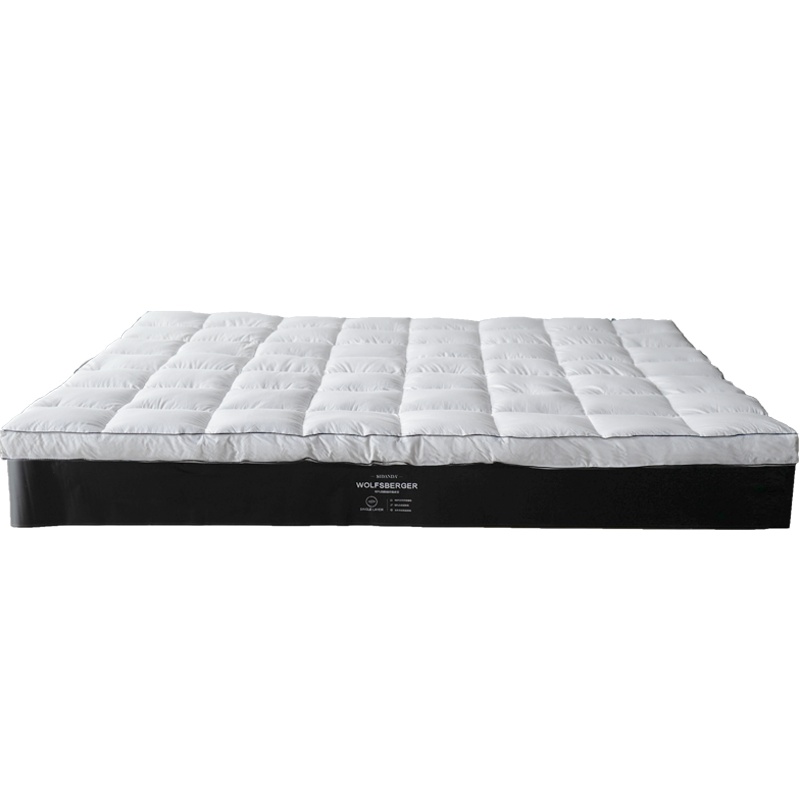 SIDANDA白鹅毛羽绒床垫学生软垫床褥保暖加厚1.5/1.8米五星级酒店