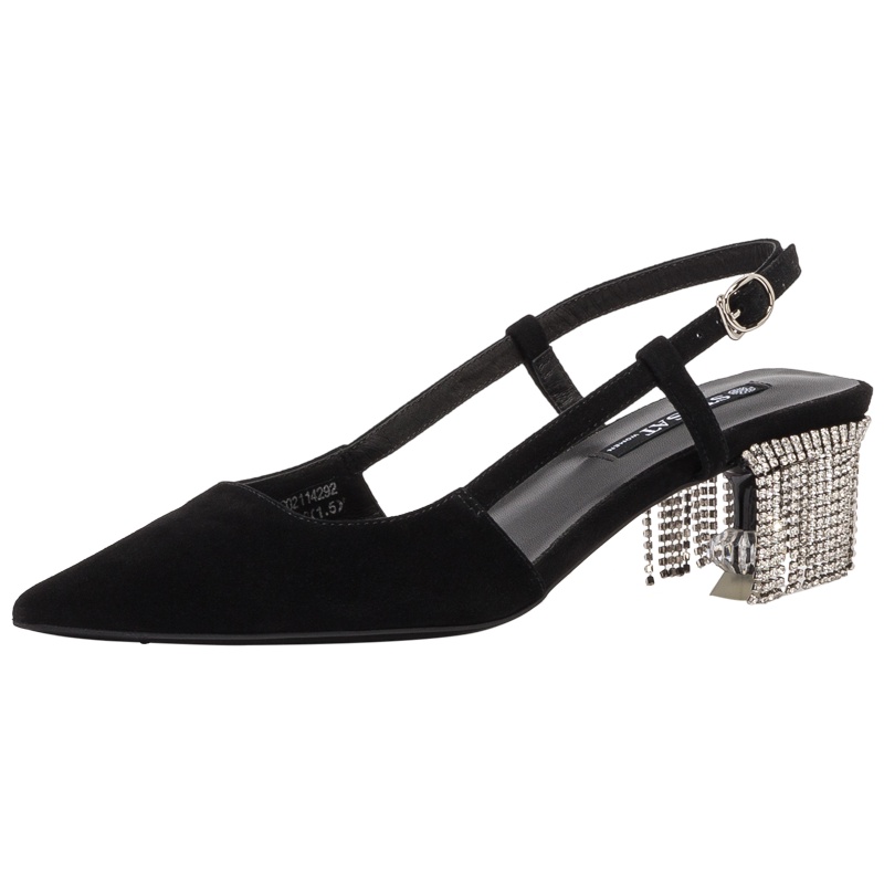 星期六(ST&SAT)凉鞋夏季新款包头一字带通勤女鞋SS02114292