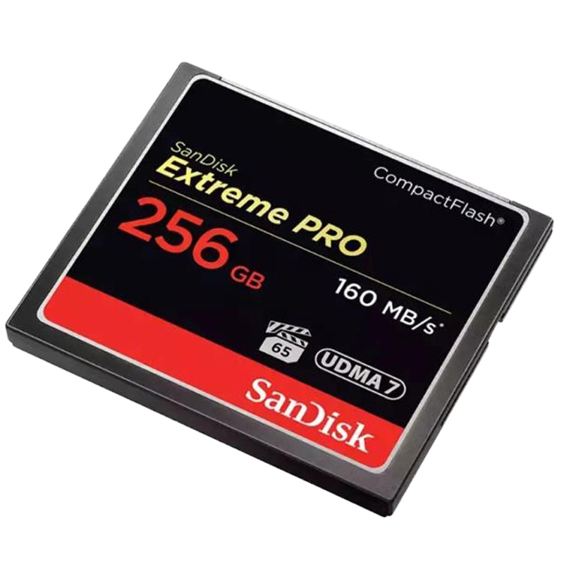 闪迪(SanDisk)256GB CF卡 UDMA7至尊超速读160MBs写150MBs单反相机存储卡 支持4K