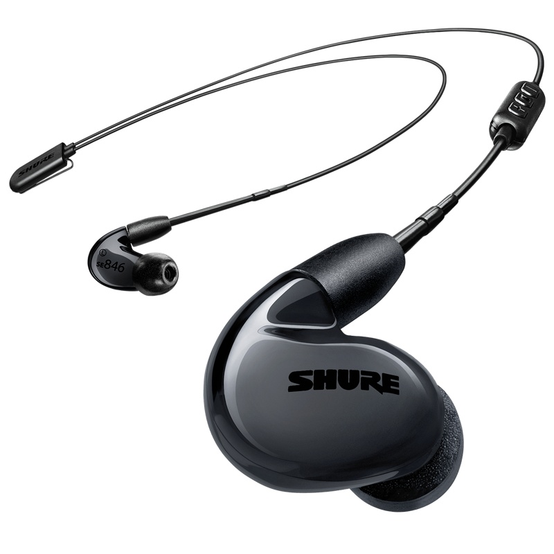 舒尔 Shure SE846+BT2 四单元动铁 HIFI 专业旗舰级 入耳式耳机 蓝牙耳机 玛瑙黑