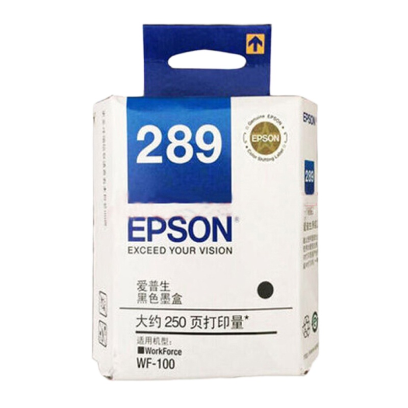 爱普生(EPSON) SW T289黑色墨盒 (适用WF-100机型)