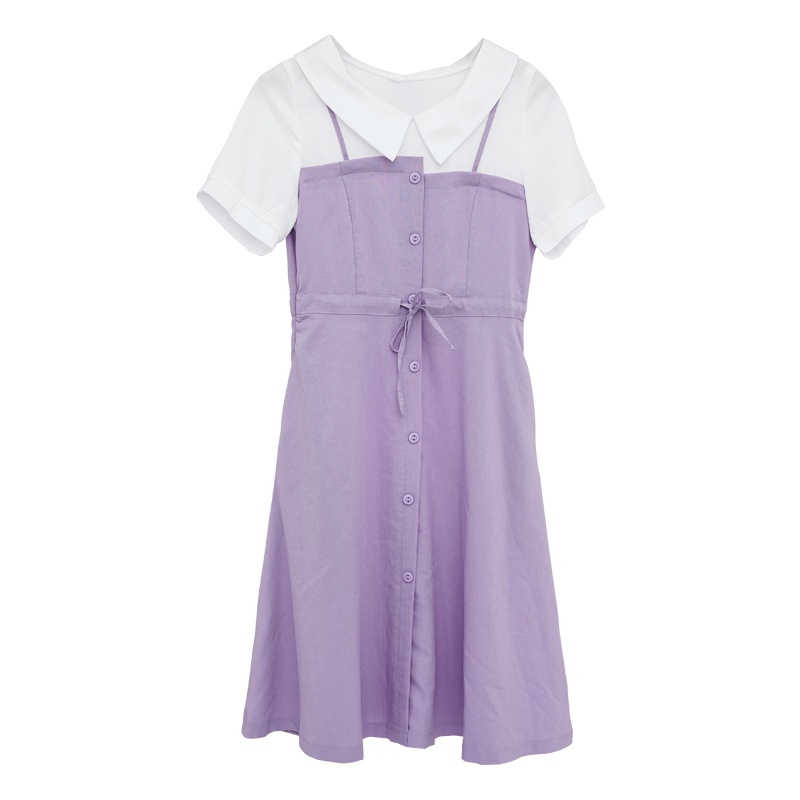 艾哲西 收腰抽绳连衣裙 EZ350201263