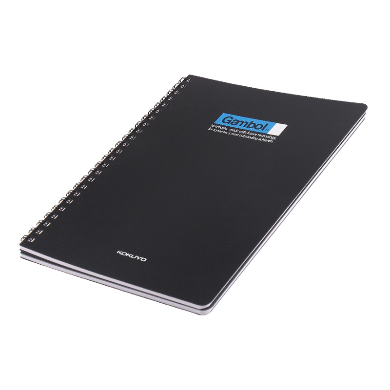 国誉(KOKUYO)Gambol渡边双螺旋装订PP面笔记本子/记事本 WCN-DS5000 颜色随机 A5/60页