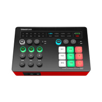 Takstar/得胜MX1手机声卡套装直播设备外置声卡户外主播唱歌变声器