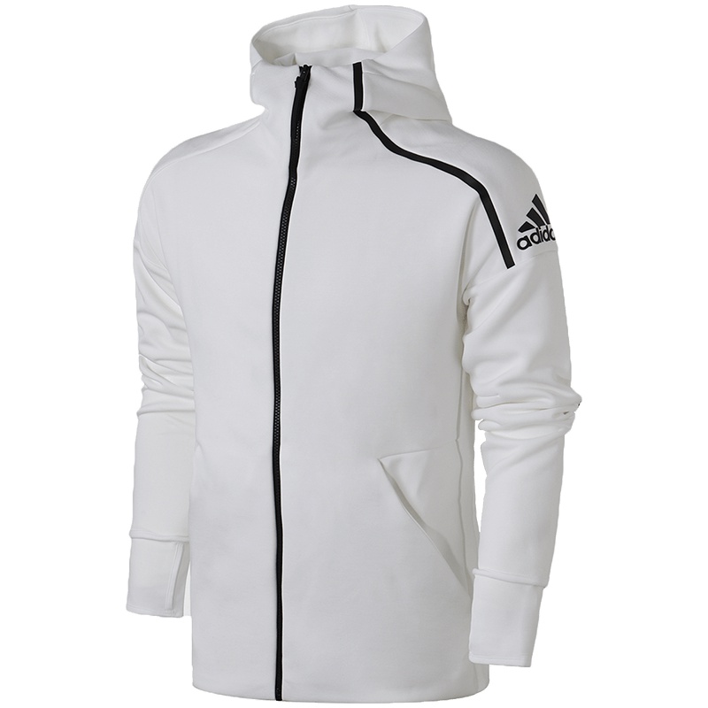 adidas阿迪达斯男子夹克外套ZNE休闲运动服DM5543 L CY9903白色
