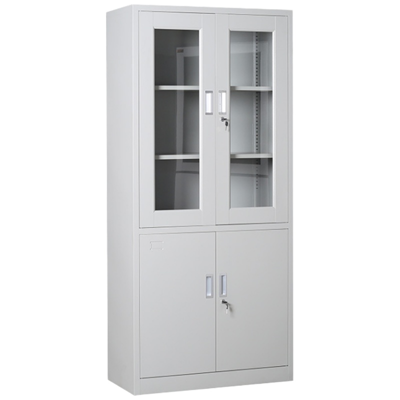 榭邦 办公家具 办公柜 大器械文件柜 银色办公柜