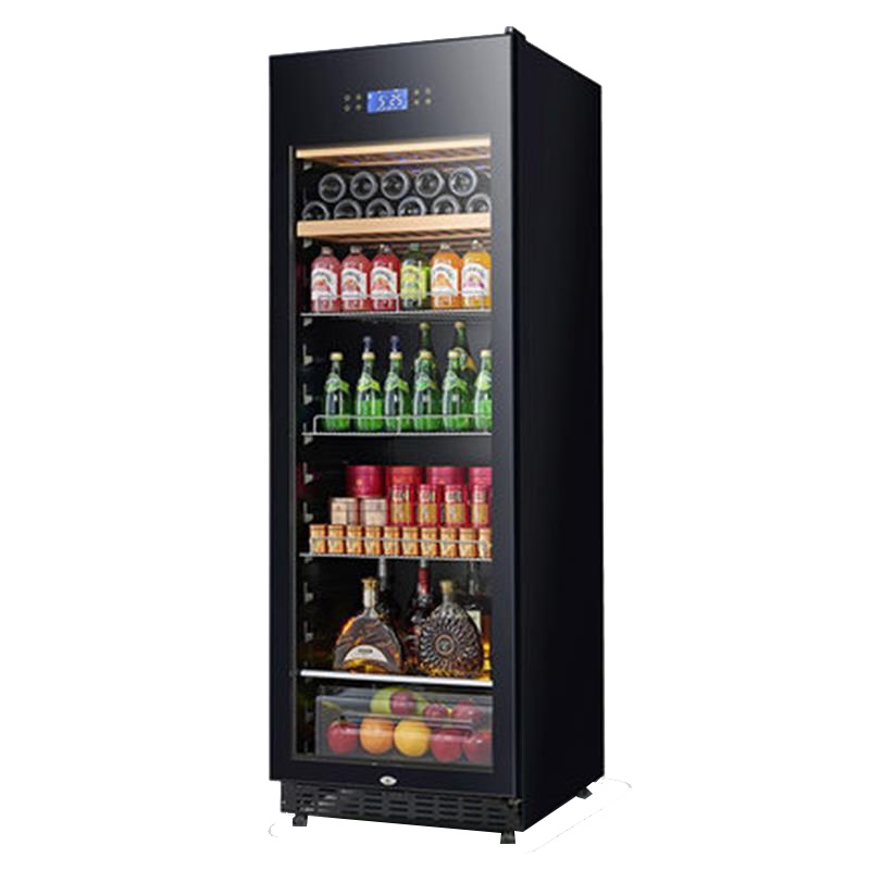 尊堡 JC-168A 冰吧智能除雾玻璃门办公室大容量商用饮料柜茶叶柜