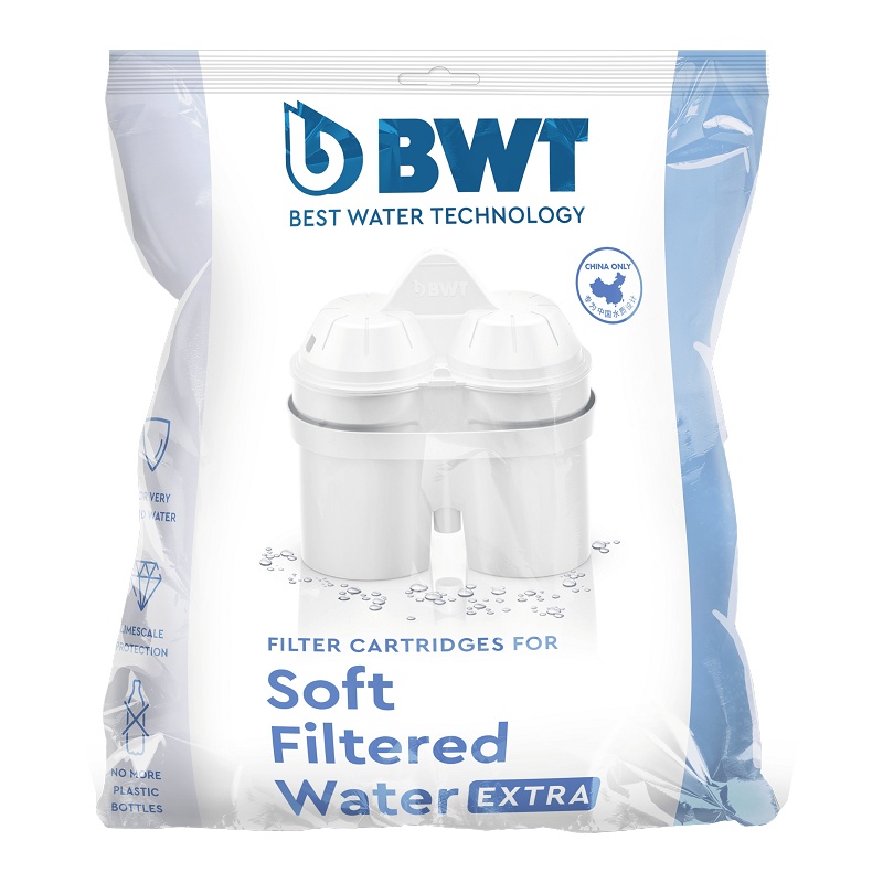 倍世（BWT）滤水壶滤芯第四代去水垢加强款滤芯单只装 家用净水壶滤芯 德国原装进口滤芯