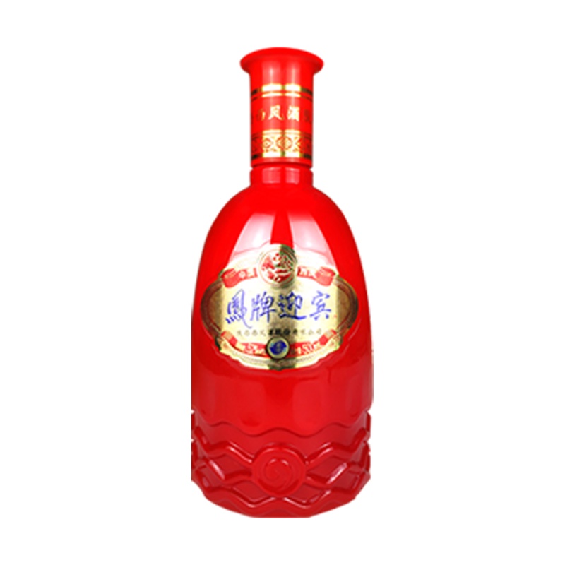 西凤酒52度凤牌迎宾豪华浓香型粮食白酒礼盒装500ML*2婚宴酒送礼