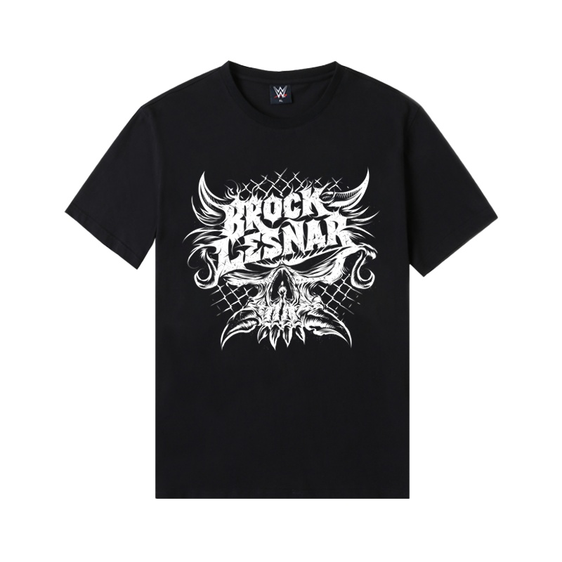WWE潮牌2020春夏新款Brock_Lesnar布洛克·莱斯纳印花T恤