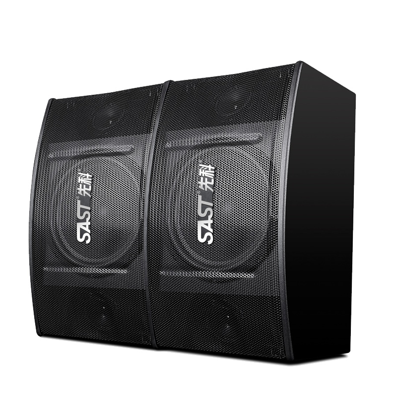 SAST/先科 A8家用8寸KTV专业卡包音箱 多媒体会议室专用大功率音响对箱家庭影院音箱