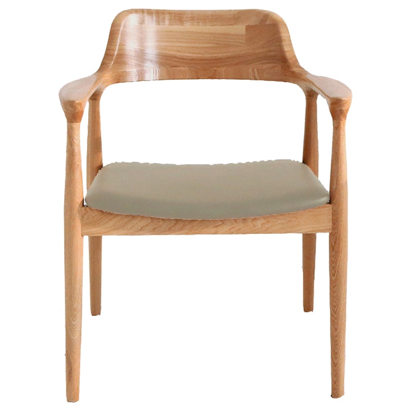 钜晟 实木广岛椅日式休闲洽谈椅会客椅JSTC10