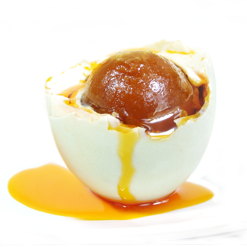 海鸭蛋6枚小蛋简装 单枚50-60克 广西北部湾特产 红树林海边放养 烤鸭蛋 即食熟咸鸭蛋