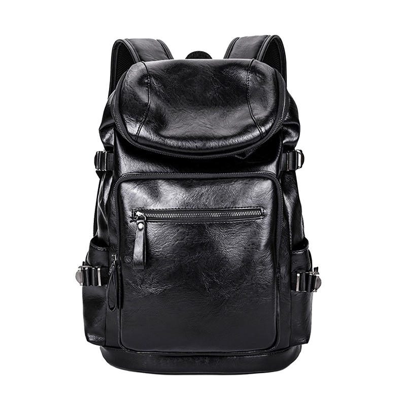 古思奇双肩包男韩版时尚旅行背包多功能大容量青年学生背包