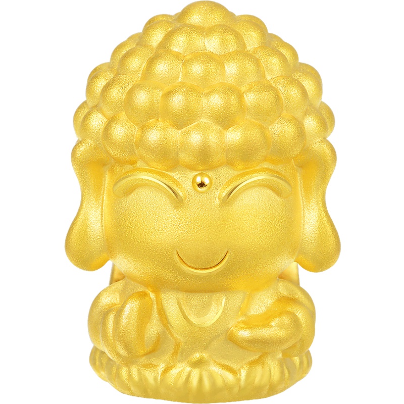 周生生(CHOWSANGSANG) 黄金(足金)Charme串珠系列佛陀转运珠88261C 定价