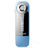 Philips/飞利浦 SA1208MP3无损音乐播放器运动背夹显示歌词学生随身听迷你可爱 蓝色
