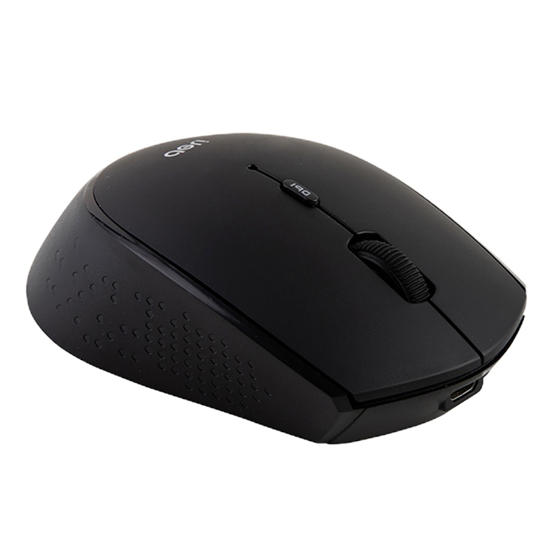 [苏宁自营] 得力(deli)82700 无线低噪音充电鼠标(计价单位:个)黑色