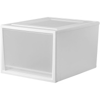 爱丽思衣柜收纳盒塑料衣服透明整理箱储物箱子储物盒家用学生宿舍