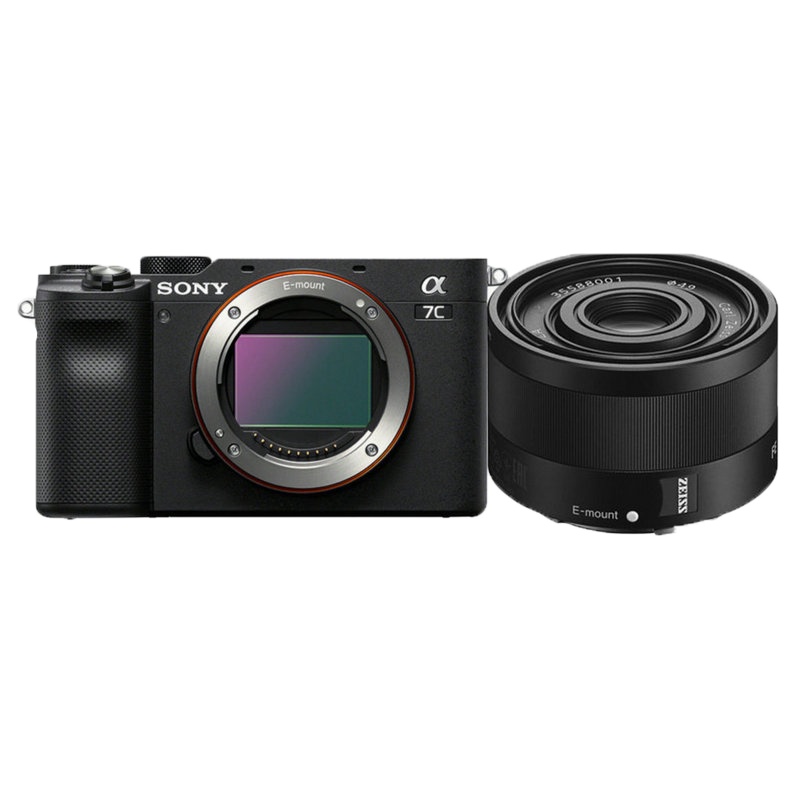 索尼Alpha 7C/ A7C/ILCE-7C (FE 35mm F2.8 ZA )蔡司镜头套机 A7C (35F2.8)套机 黑色/银色可选