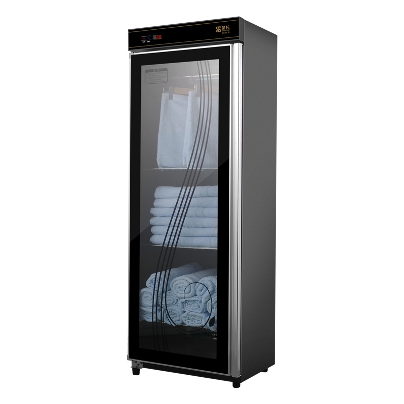 圣托(Shentop)美容院毛巾消毒柜 立式商用 紫外线单门触摸保洁柜 家用衣物衣服消毒用 YTD380-M2
