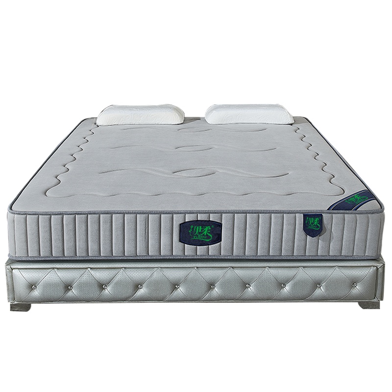 1907成人老人两面睡水晶绒无线压花3E椰梦维零甲醛环保棕护脊大芯网面软底硬天然乳胶床垫