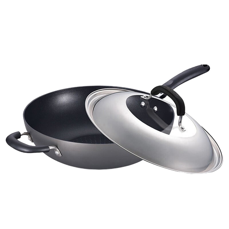 苏泊尔 EC1232P02 32cm平底加厚不粘锅