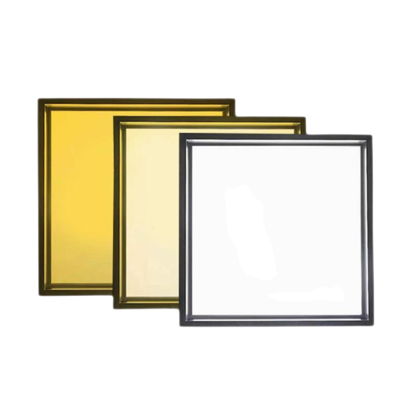 暖光600平板灯led集成吊顶黄光天花灯石膏矿棉板嵌入式工程面板灯