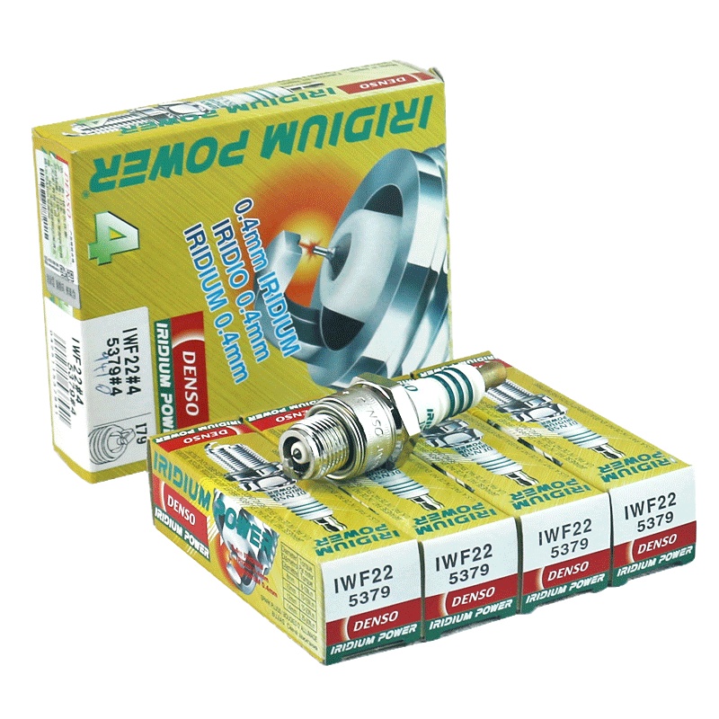 电装(DENSO)单铱金·摩托车火花塞IWF22适配建设雅马哈/阿普利亚汤姆斯韦士柏(单支装)