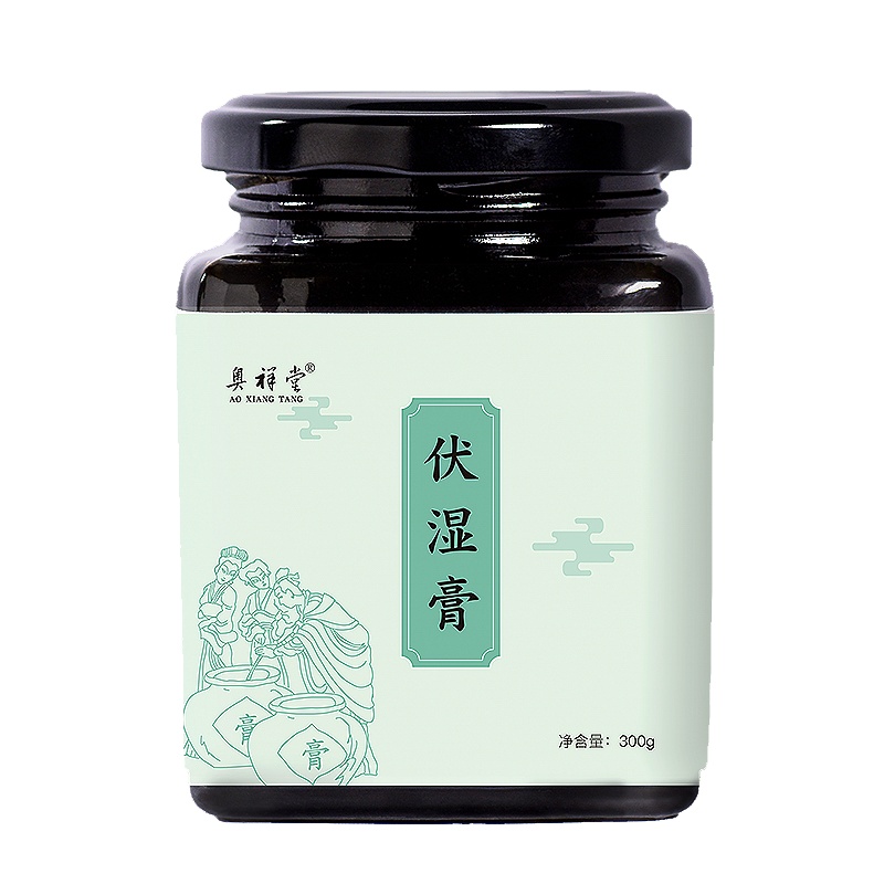 奥祥堂伏湿膏300克舌苔厚白脾胃健去湿气调理四君子汤祛濕膏薏芷安茯苓膏薏米