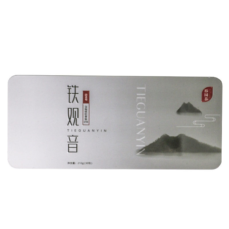 裕园茶 乌龙茶安溪铁观音清香型茶叶 金碗筷铁观音轻奢型 210g