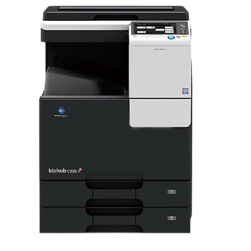 柯尼卡美能达Bizhub C7222 A3彩色多功能复合机 标配网络打印(输稿器+四纸盒+工作台)