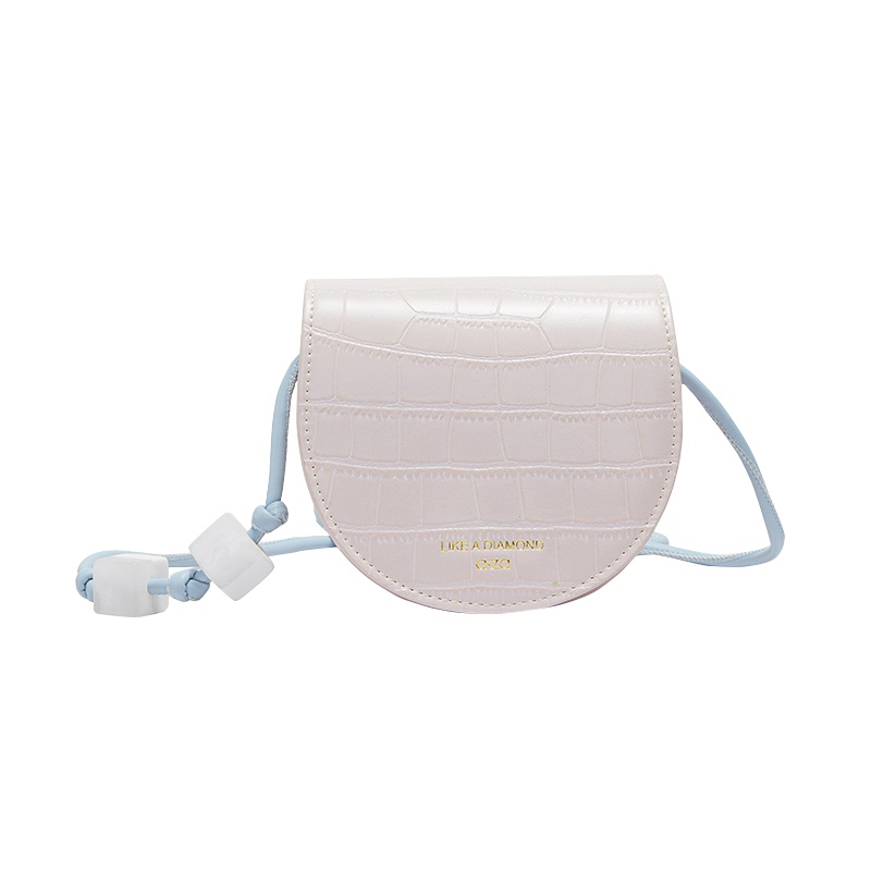 aza2019新款潮百搭迷你小包包韩版单肩包斜挎包ins马鞍包口红包女士