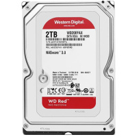 西部数据(WD)红盘 2TB SATA6Gb/s 256M 网络储存(NAS)硬盘(WD20EFAX)
