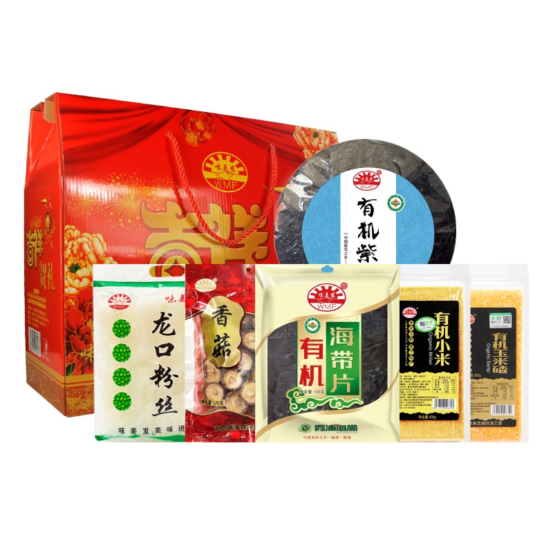 味美发 吉祥礼盒1430g 年货礼盒公司福利企业团购礼包