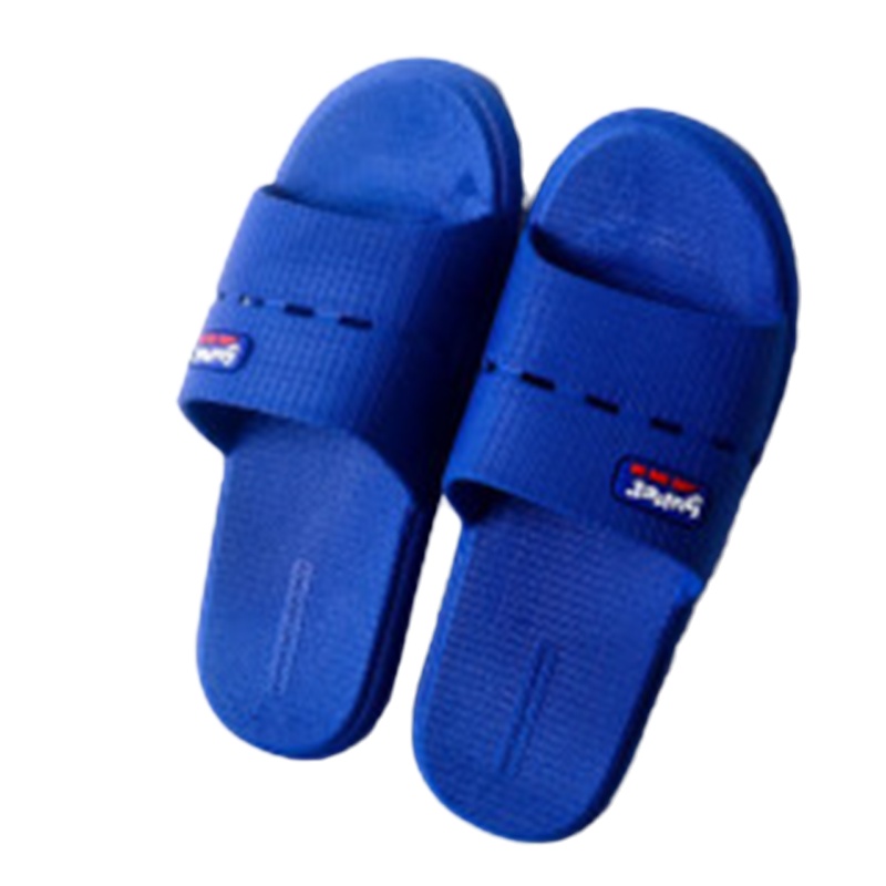 蓝色防滑拖鞋