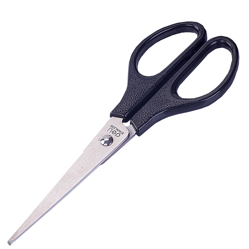 得力(deli)0603剪刀170mm(单位:把)办公家用生活剪刀 手工剪刀裁纸剪刀生活剪刀财务办公用品